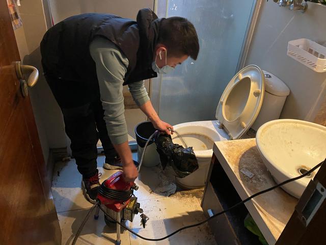 青松乡马桶疏通-疏通下水道