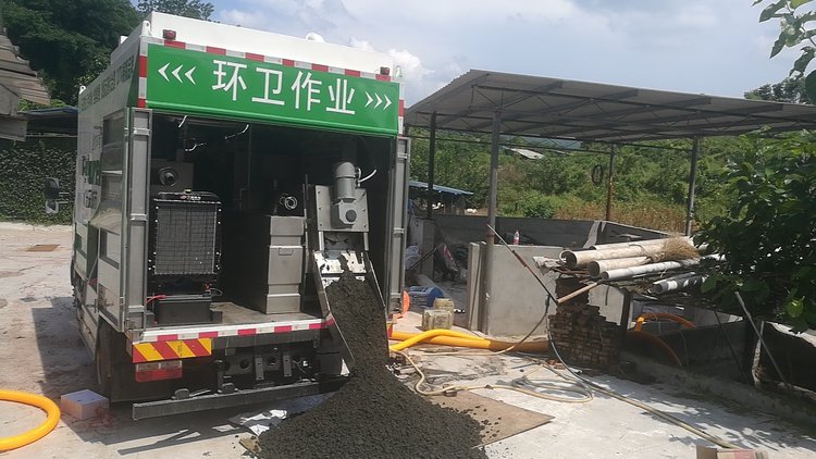 青松乡污泥干湿分离技术
